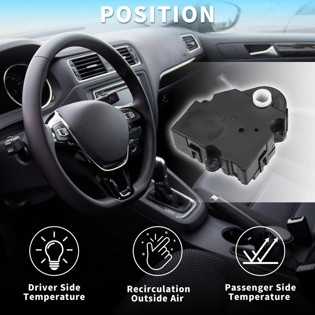 HVAC Heater Blend Door Control Actuator for Buick Roadmaster (1991–1993)