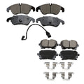 Akebono Euro Ceramic Brake Pad Kit for Audi A4 allroad A5 Quattro (2010–2016)