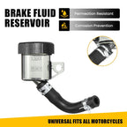 Rear Brake Fluid Reservoir for Ducati Honda Kawasaki (Universal Fit)