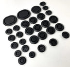 Rubber Body Plug Grommet Kit for Ford Mustang (1979–1993)