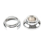 ABS Sensor Cover Wheel Spacers Chrome for Harley Road King Street Glide (2008-2023)