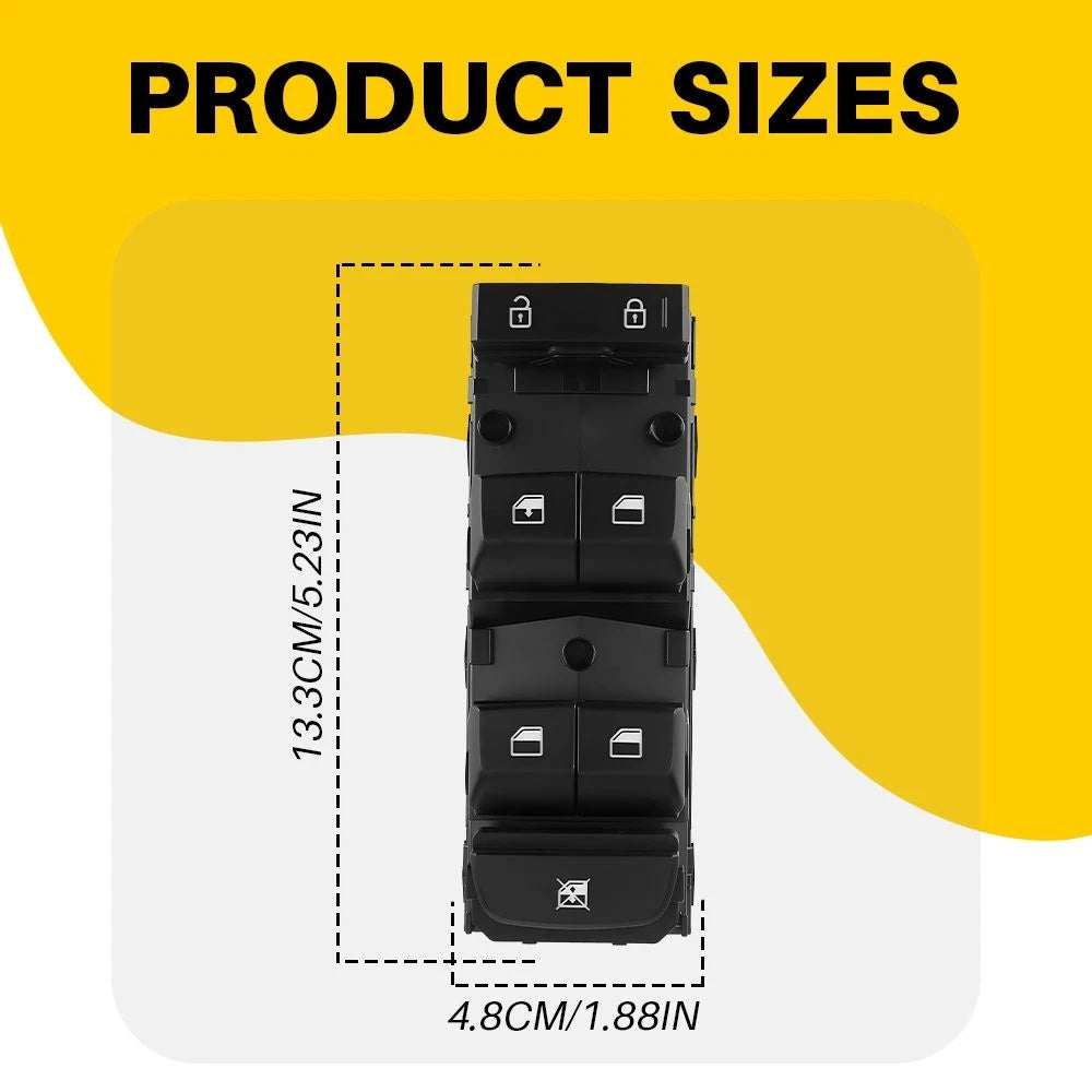Driver Left Door Master Power Window Switch for Kia Forte (2019–2021)