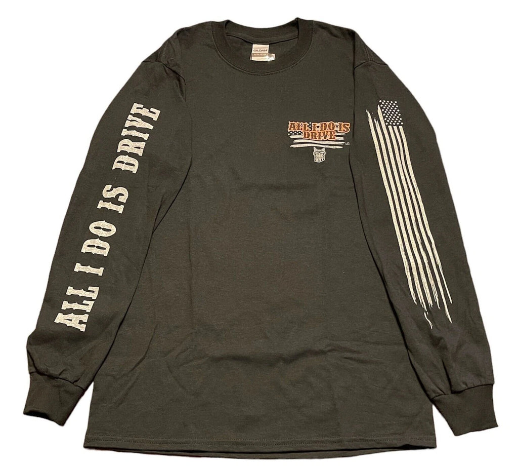 Trucker T-Shirt, Long Sleeve Tee & Hoodie for Big Rig Trucks (All Years)