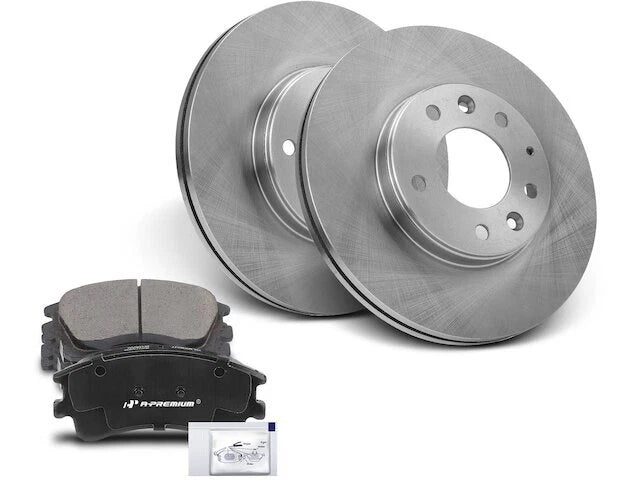 Front Brake Pad and Rotor Kit for Mazda 6 (2003–2005) RQ162XN