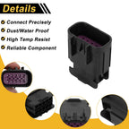 Set of 10 Pins Connector Plug for Buick (No. 15326847)