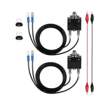 3A 5A Resettable Fuse Circuit Breaker Kit for Marine RV Generator