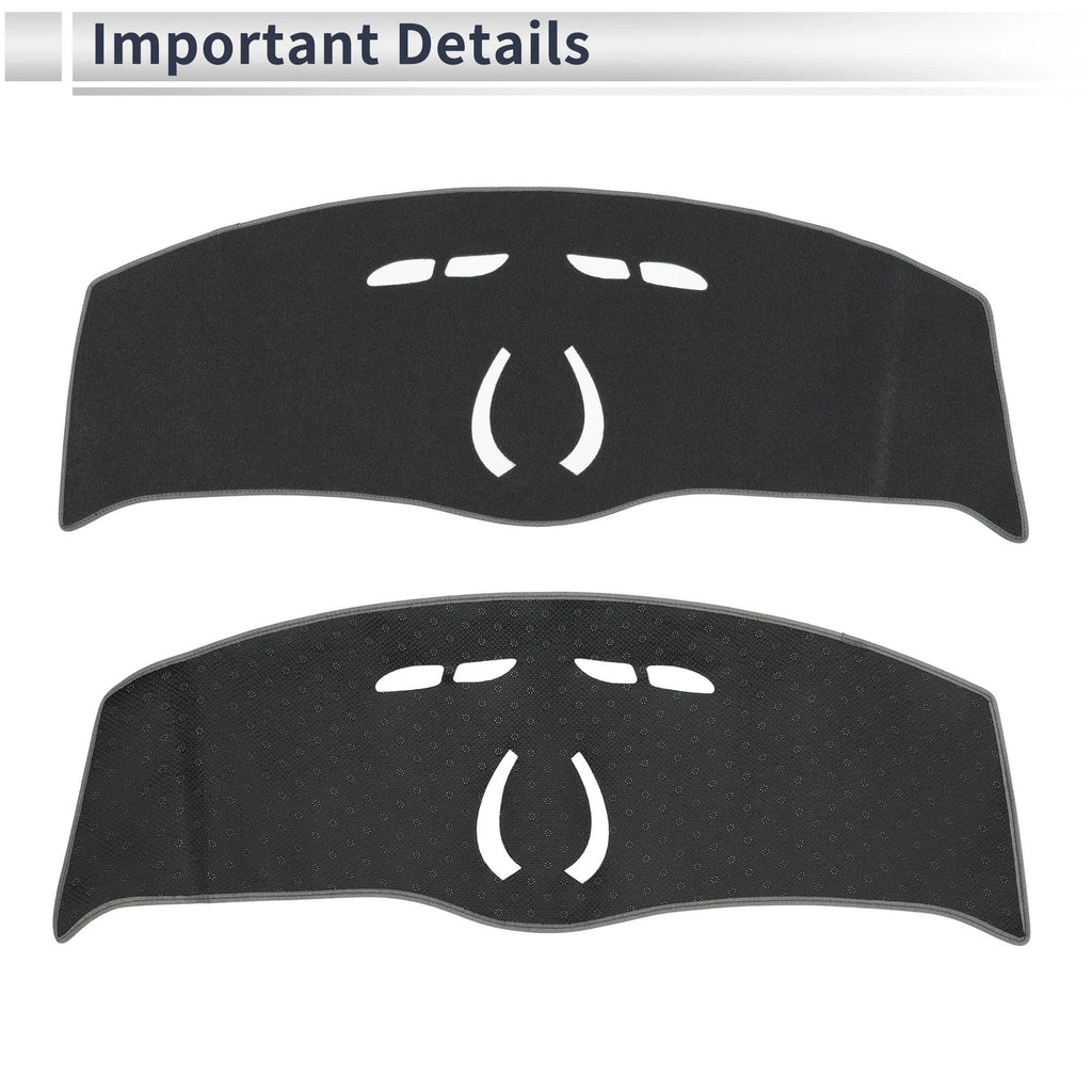 Dashboard Dash Cover Mat for BMW Mini Cooper F55/F56 (2014–2024) Gray