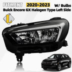 Halogen Headlight with LED DRL for Buick Encore GX (2020–2023) - Left Driver