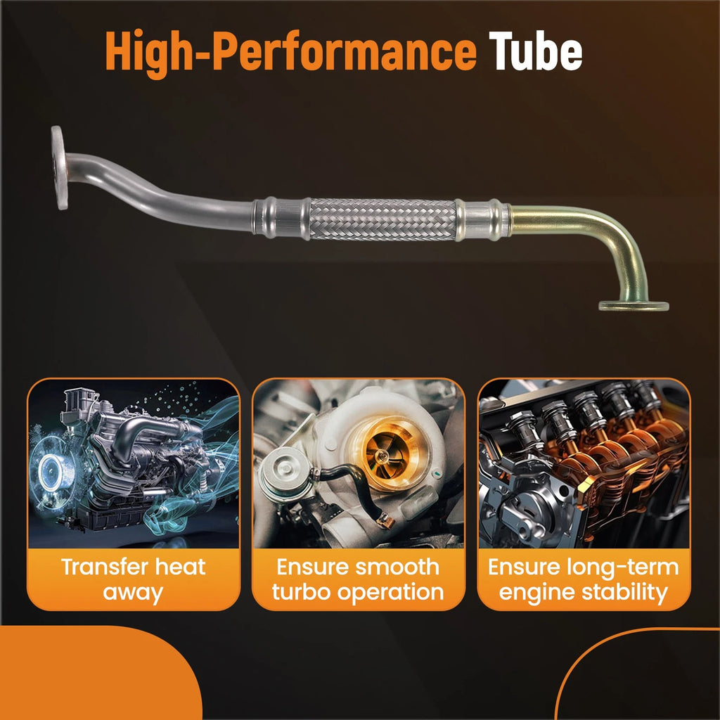 Turbo Oil Line for Audi A4 A6 VW Passat B5.5 1.8L (1997–2005)