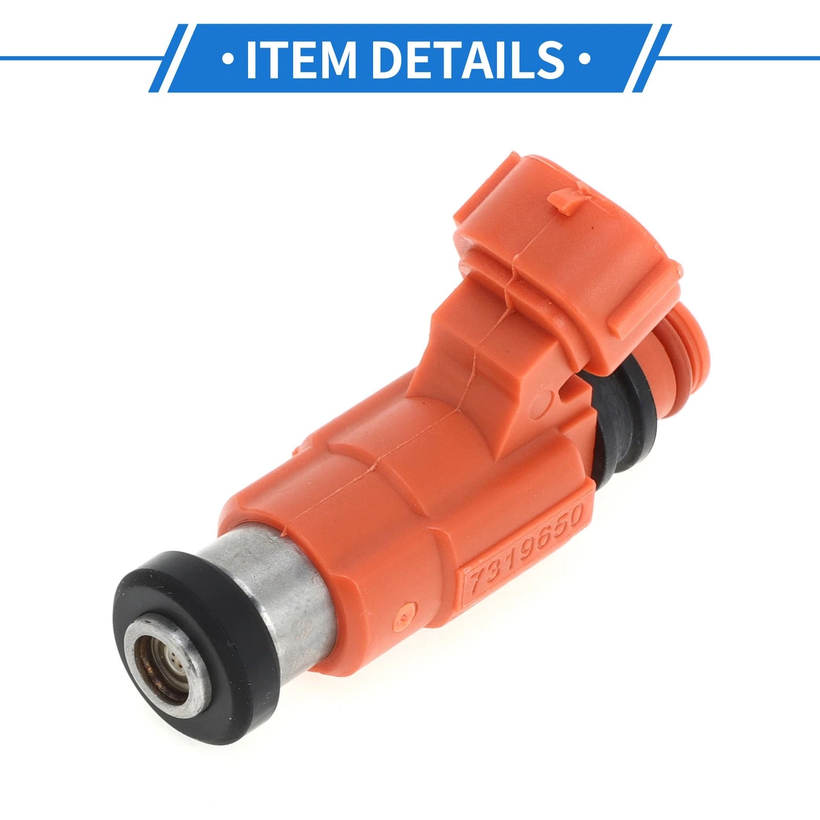 Fuel Injector No.MD319791 for Mitsubishi Mirage 1.8L (1997–2001) 1 Pc Orange