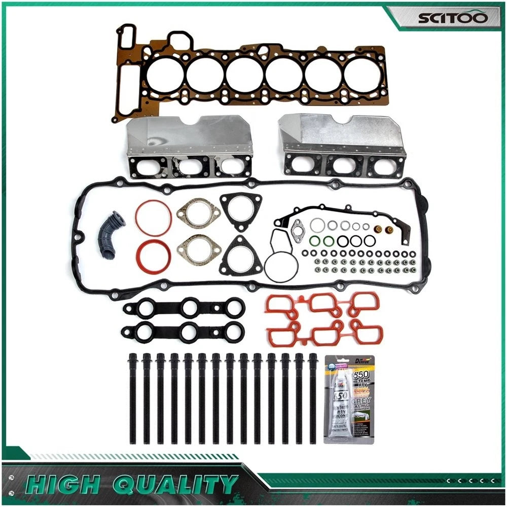 Head Gasket Bolts Set for BMW 325i 530i X3 X5 Z4 (2001–2006) M54