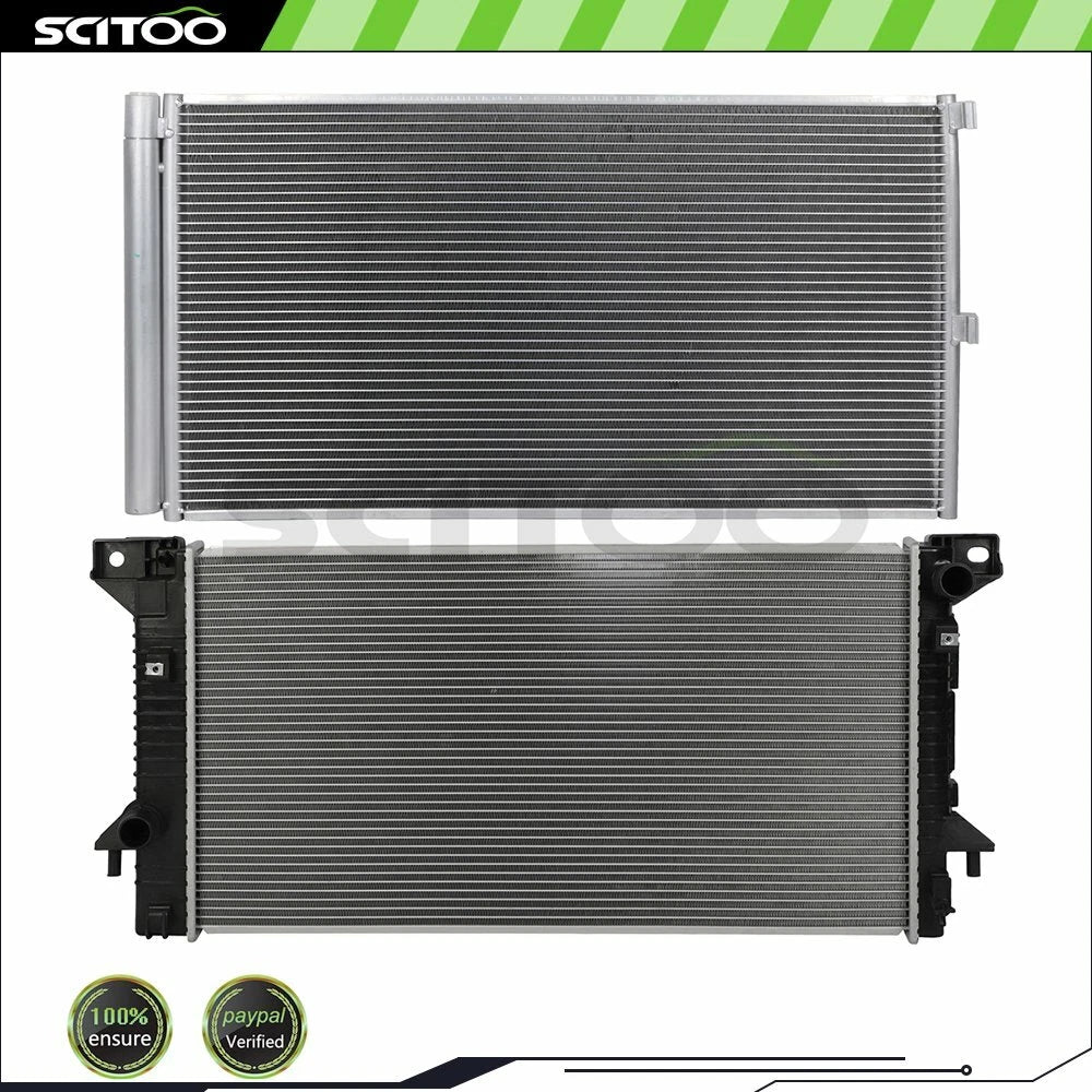 Radiator and A/C Condenser for Ford F-150 (2011–2014), Lincoln Navigator (2015–2017)