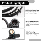 ABS Wheel Speed Sensor Kit for Ford (2004–2008) 4L3Z2C204AB