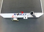 3 Row Aluminum Radiator + Fan for Jeep Willys (1941-1952)