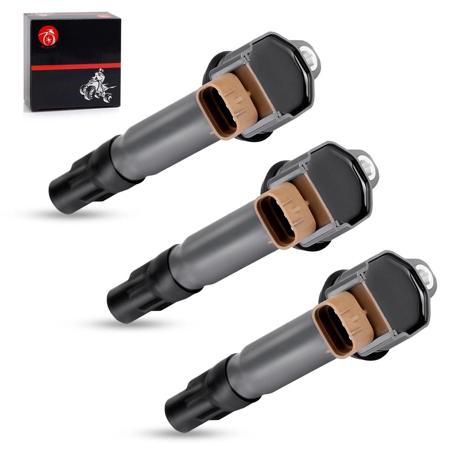 3X Ignition Coil for Sea-Doo RXP 300/RXP X 300/RXP RS 300/RXT 230/300 (2017–2022)
