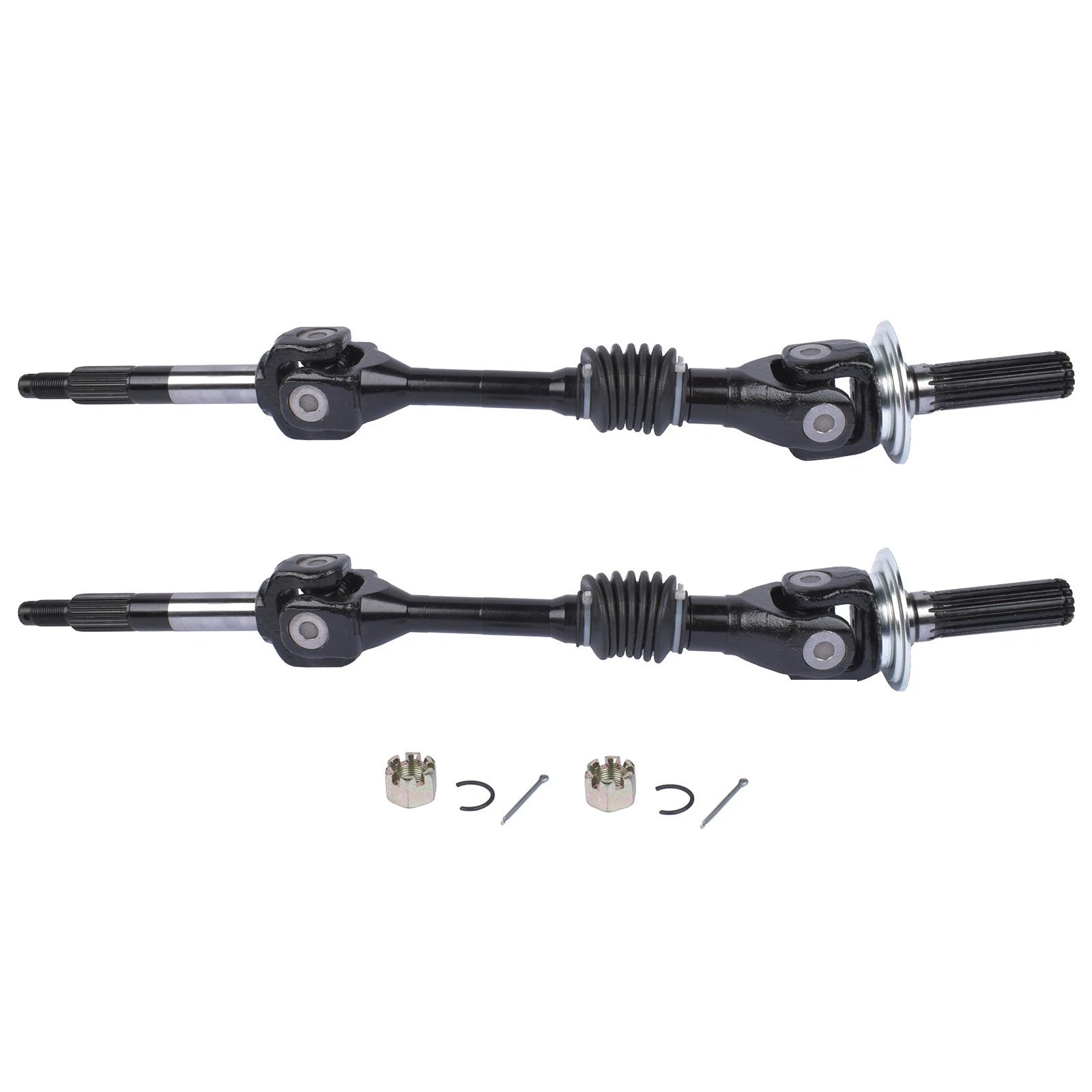 Pair Complete Rear Axle for Kawasaki Mule 2510 3000 3010 4000 4010