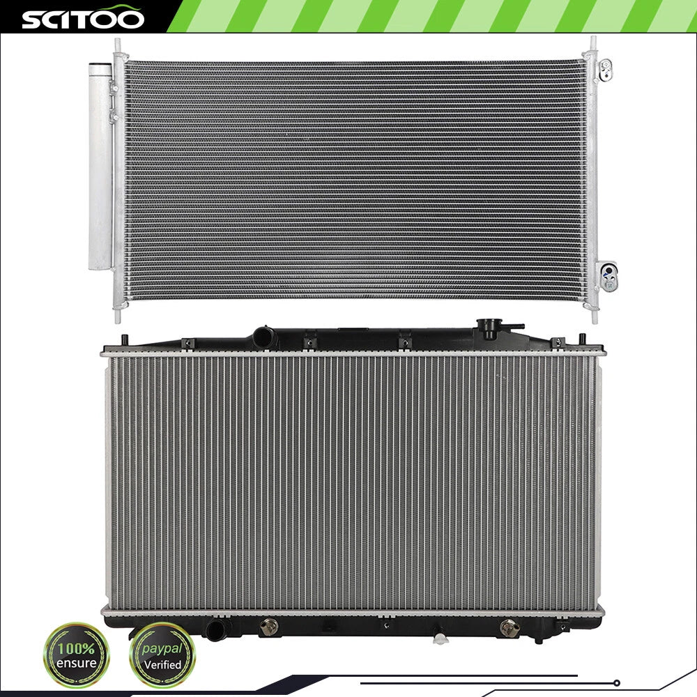 Radiator and A/C Condenser for Honda Accord (2008–2012), Crosstour (2012–2015)