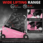 5.5-15in Hydraulic Floor Jack for Universal Use (3000lbs Capacity)