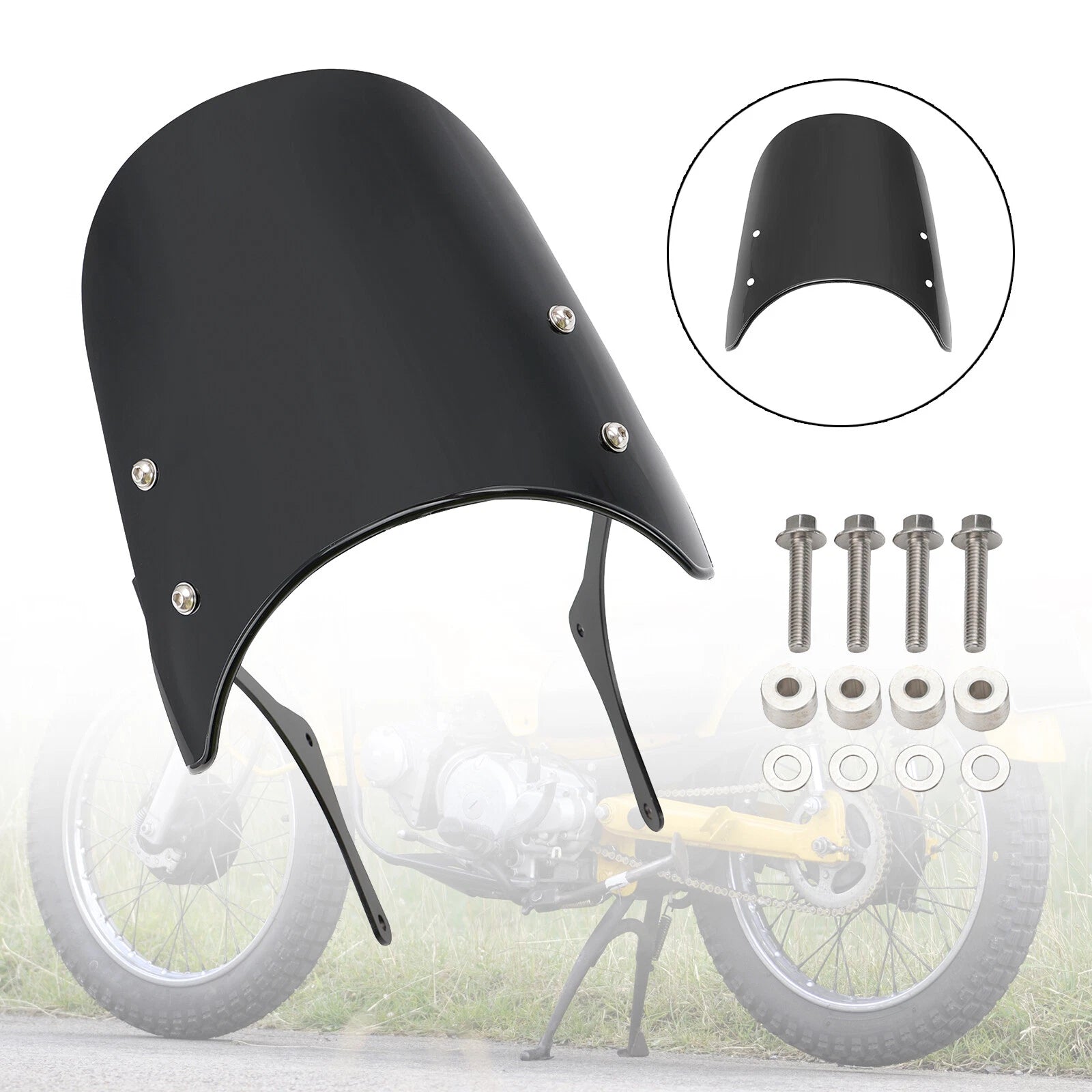 Windshield Windscreen for Honda Trail 125 CT110 CT125 Hunter Cub (2021–2023)