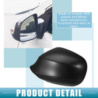 1 Pair Rearview Mirror Cover Cap for BMW E81 (2005–2009) NO.51167135097/51167135098
