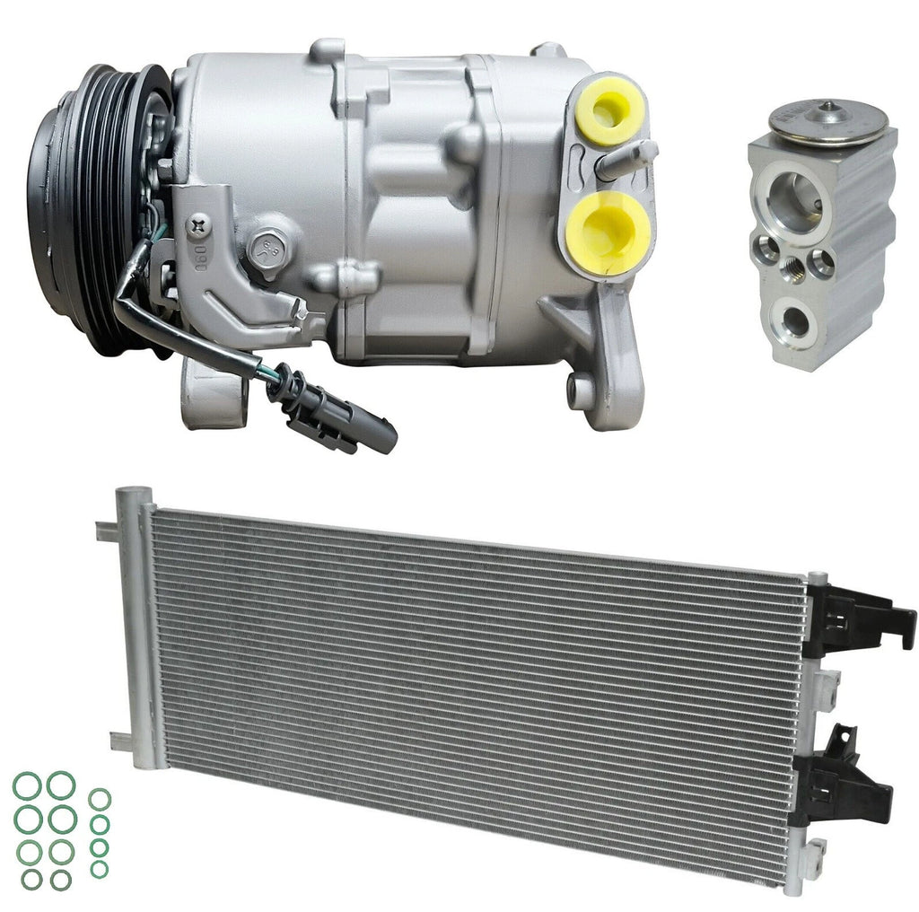 AC Compressor Kit with Condenser for GMC Sierra 1500 5.3L (2019–2019)