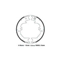 Hand Brake Shoes & Springs for Landcruiser 80 Series (1992-1998)