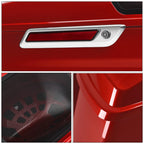 Saddlebags Speaker Lids for Harley CVO Street Road Glide (2014–2024) Wicked Red