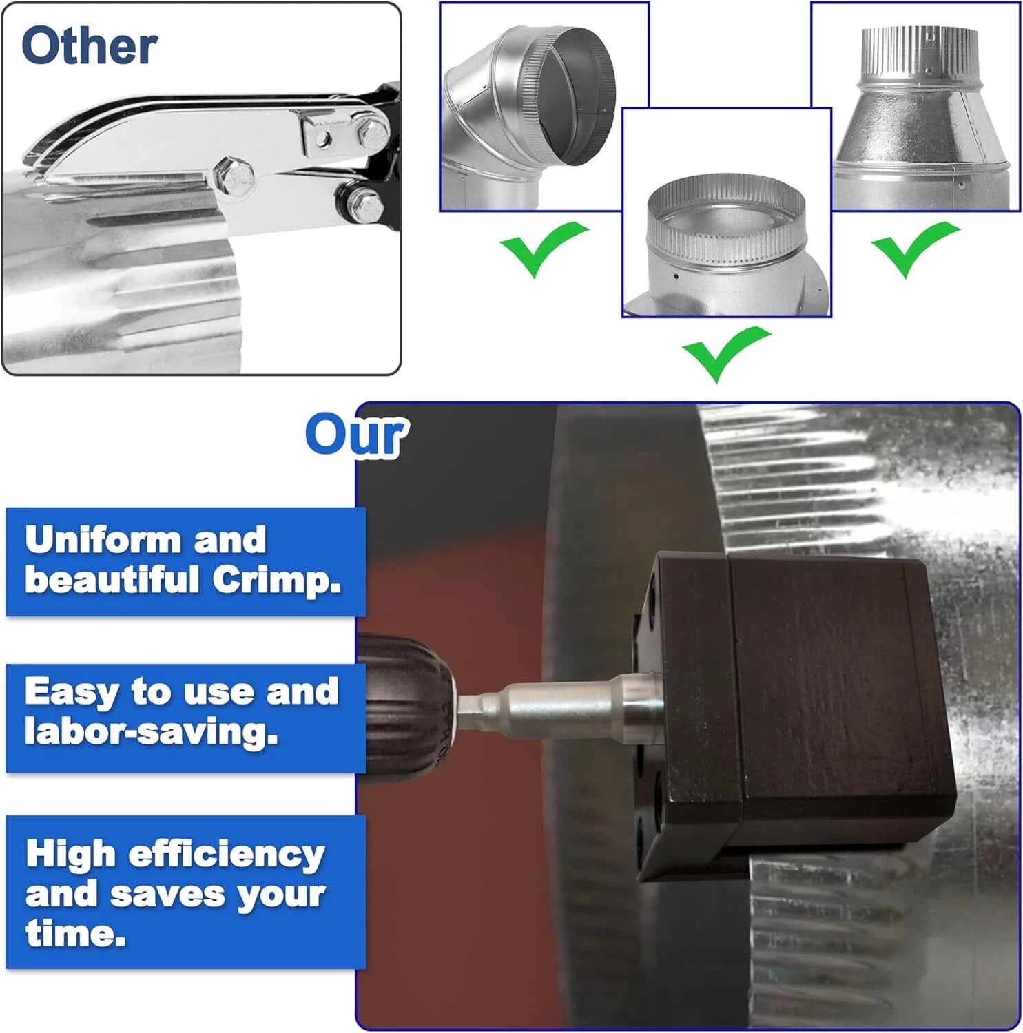 Impact Driver & Power-Assisted Sheet Metal Crimper for C5A2