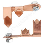 2X Jumper Cable Clamps for Emergency Battery Start