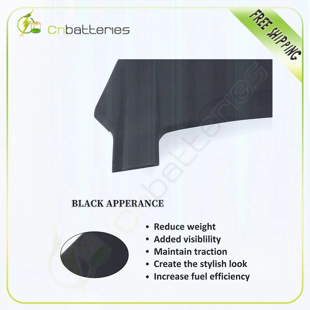Unpainted Rear Roof Spoiler with Light for Honda CR-V (2007–2011)