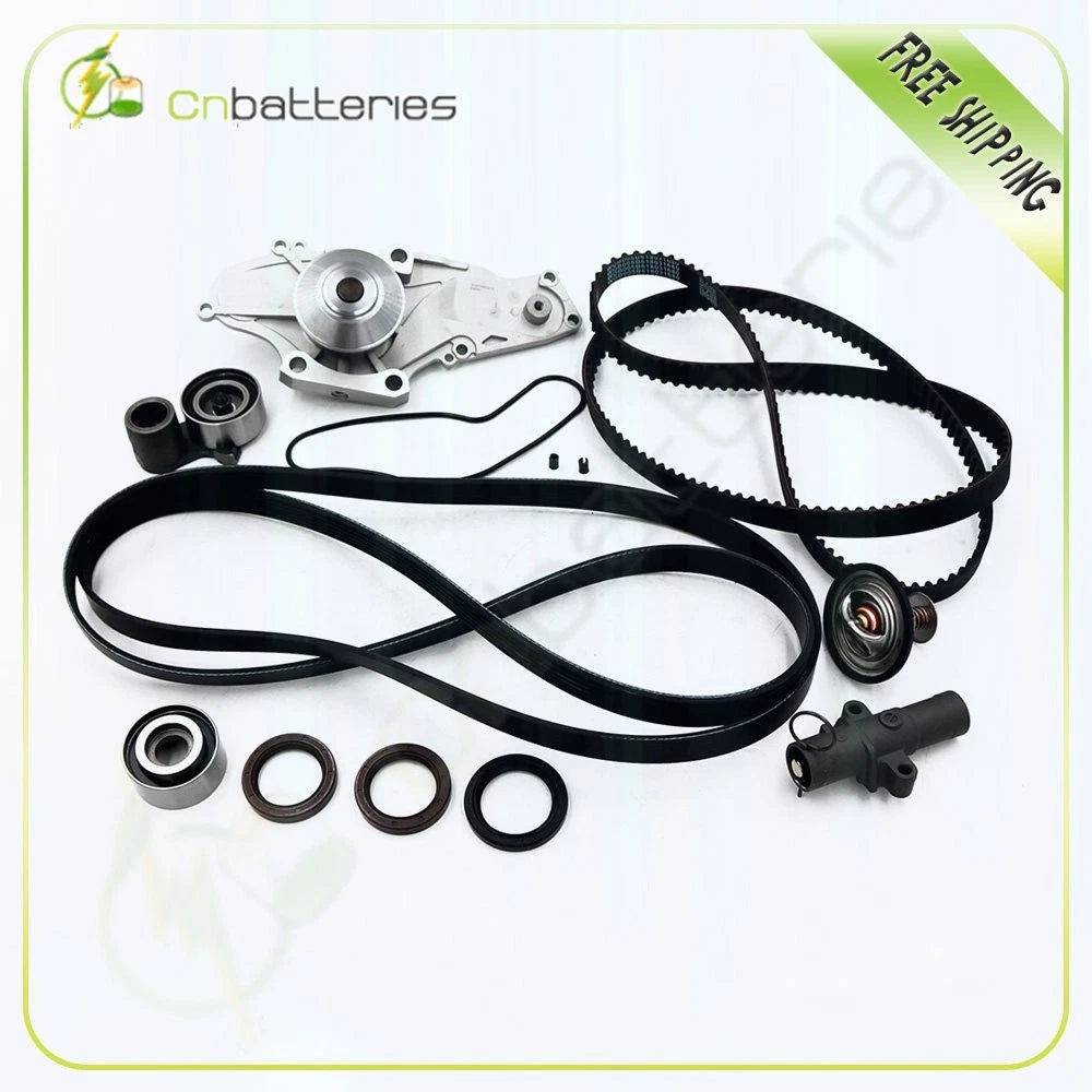 Timing Belt Kit with Water Pump & Tensioner for Acura RDX Honda Odyssey (3.5L)
