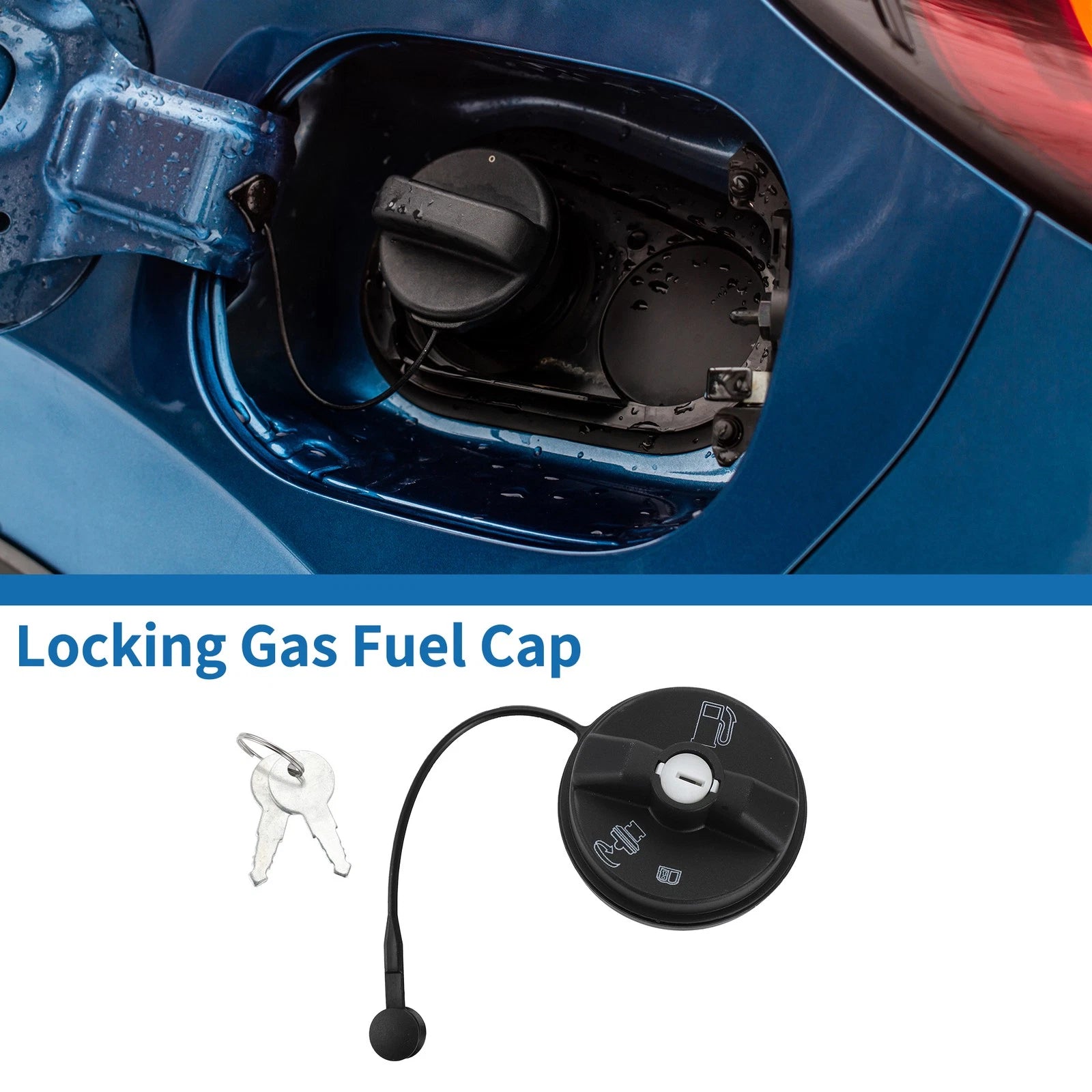 Locking Gas Fuel Cap No. 9038421 for Chevrolet Buick Cadillac 