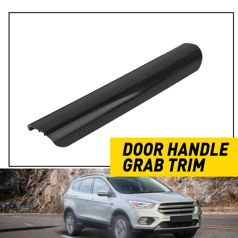 Front Left Interior Door Handle Grab Trim Black for Ford Escape (2013–2019)