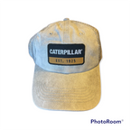 Caterpillar Grey Chino Washed Soft Mesh Hat
