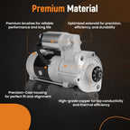 Starter for Kubota M6040 M6800 M8200 M8540 M9000