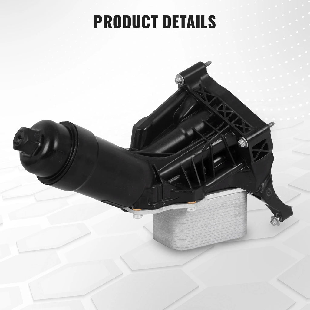Engine Oil Cooler Filter Housing for BMW 230i 330e 330i 430i 530i 530e X3 X4 (2017–2023)