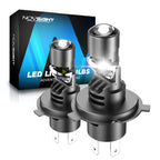 2X H4 LED Headlight Bulbs for NOVSIGHT (6500K, 17000LM)