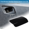 Washer Nozzle Cover Cap Front Right Side Bumper for BMW 640i Black