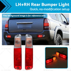 Set of 2 Rear Bumper Lights for Mitsubishi Pajero Montero (MN133775, MN133776)