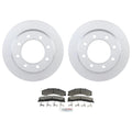 Bosch QuietCast Rear Rotors & Ceramic Disc Brake Pad Kit for GMC Savana 3500 (2003–2023)
