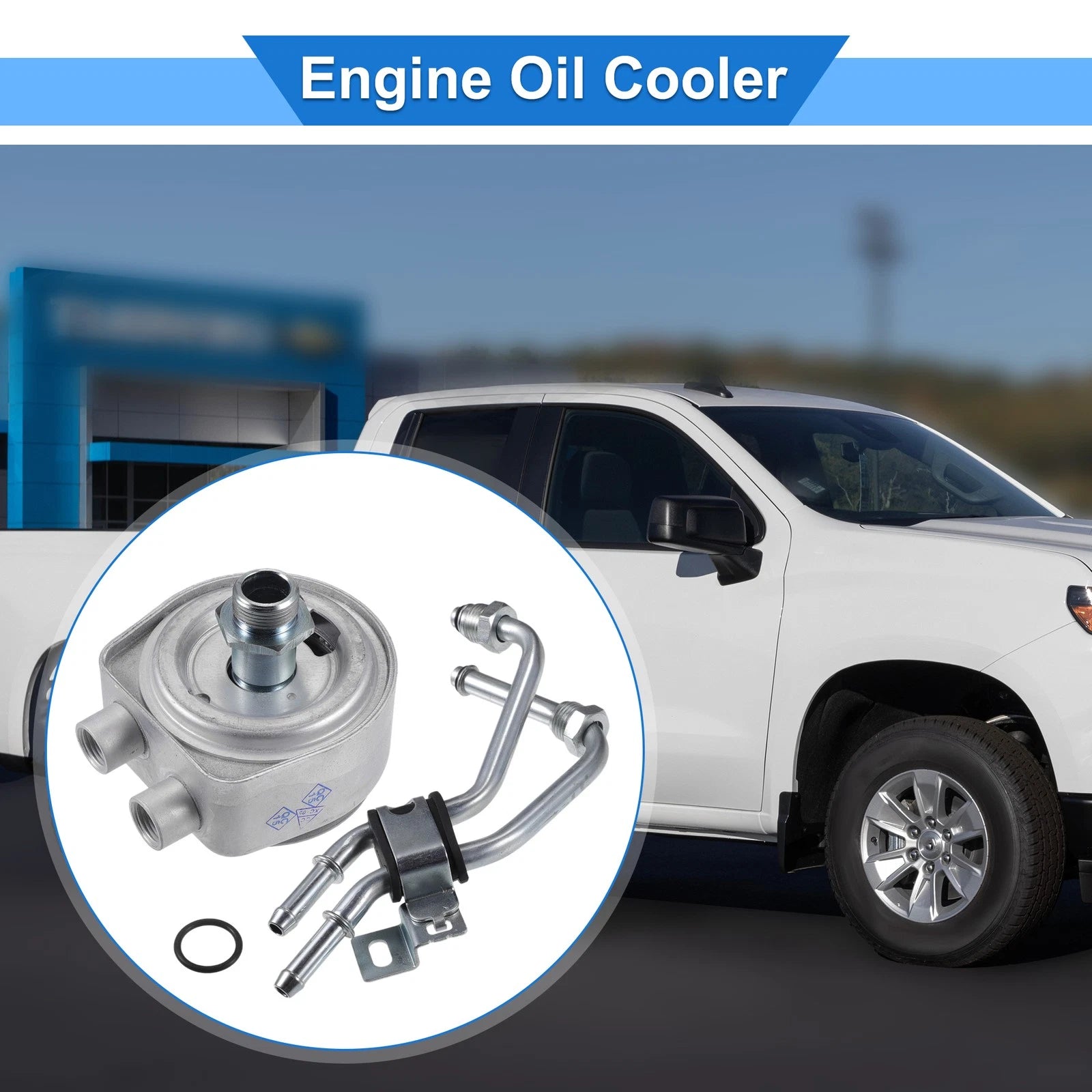 Engine Oil Cooler with Seals for Chevrolet Camaro (No. 12627034)