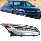 LED Headlight for Honda Accord (2016–2017) Passenger Side Clear Housing