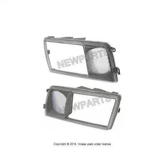 Headlight Door Set for Mercedes W126 420SEL 350SD (1981–1991)