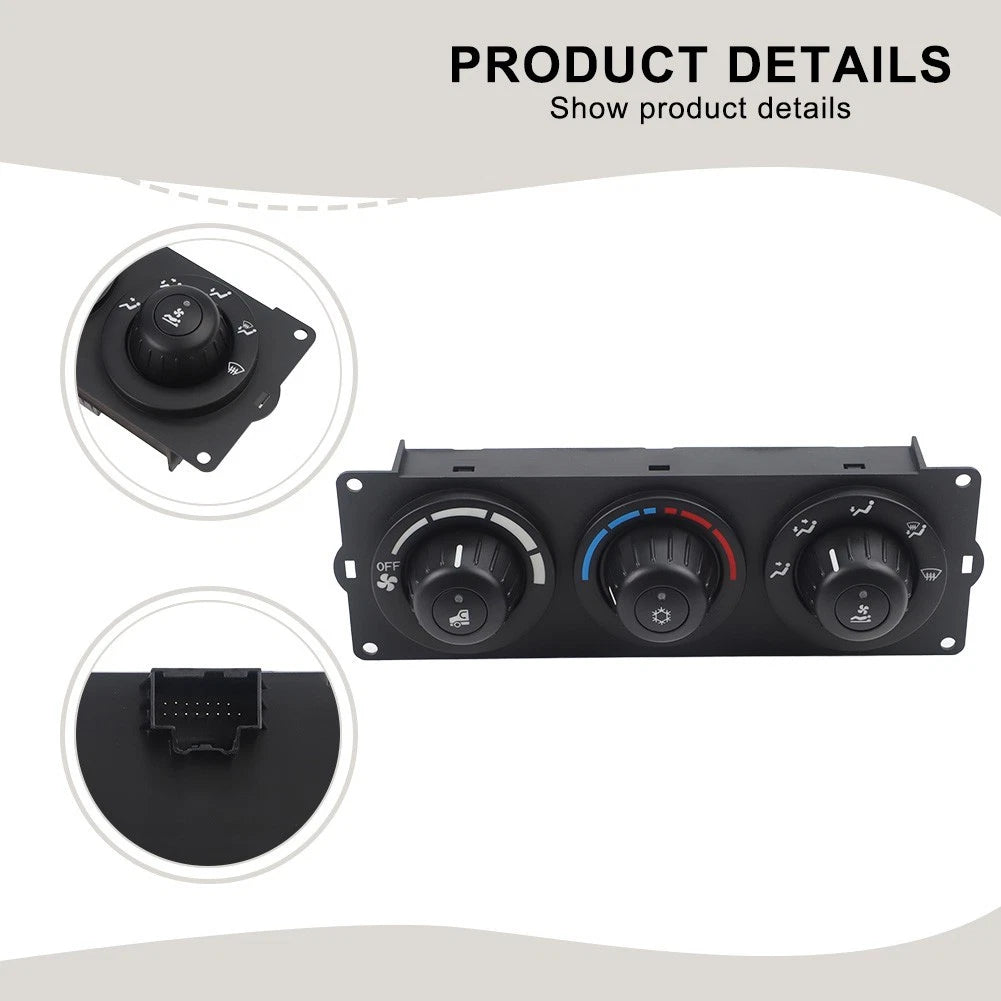 Heater AC Temperature Control for Kenworth Truck (2006–2023)