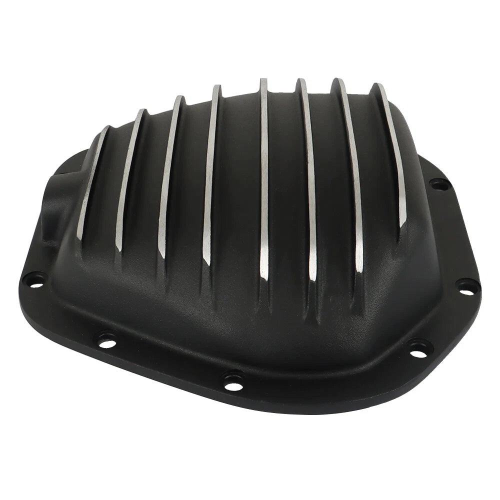 Rear Black Aluminum Differential Cover for Chevrolet