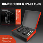 Double Iridium Spark Plug & Ignition Coil for Toyota Corolla (2011–2016)