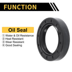 Set of 5 Oil Seal Ring for Rotary Shaft 40x60x12mm NBR Rubber