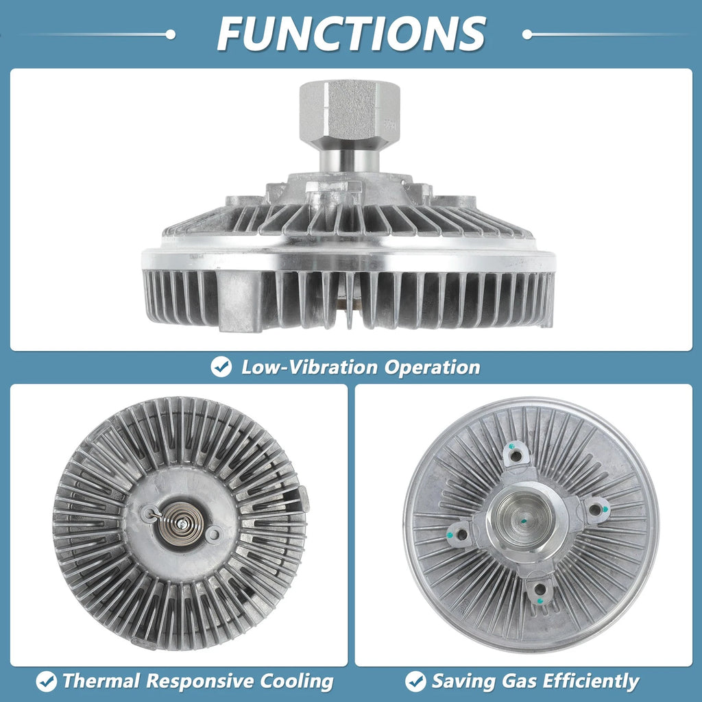 Cooling Fan Clutch for Dodge Ram 1500 2011–2020, Ram 2500 3500 No. 55056840AB