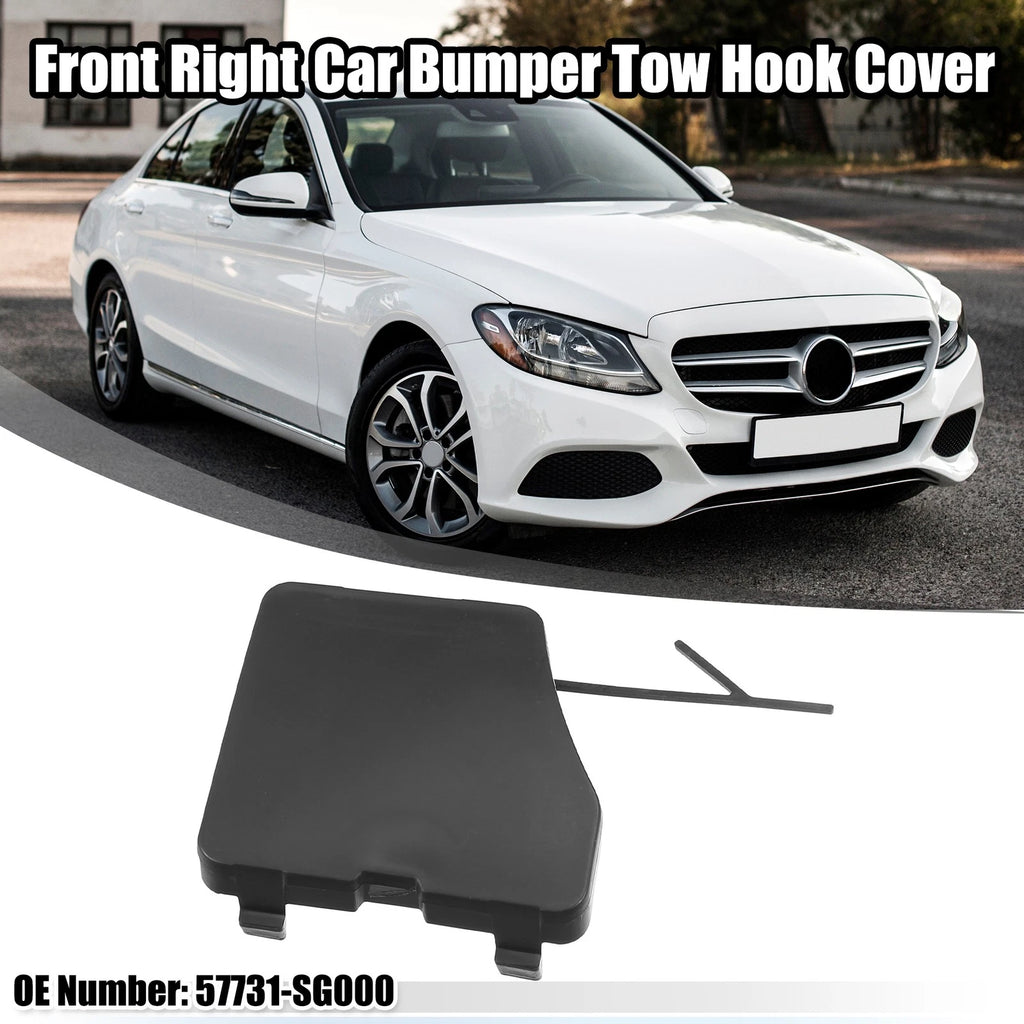 Tow Hook Cover for Subaru Forester (2014–2016) Black 718844975346