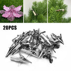 20Pcs Alloy Clips for Christmas Decoration